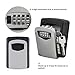 Key Lock Box,Key Storage Lock Box,4-Digit Combination Key Security Box,Key Lock Box for Outside Wall Mounted Lock Box,Resettable Code (A)