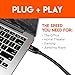 ECHOGEAR 4ft Braided 4k HDMI Cable - Supports HDR, 4K & 120fps Refresh Rate On PS5, Xbox Series X, & Other Devices - Gold Plated Connections & 48gbps Bandwidth