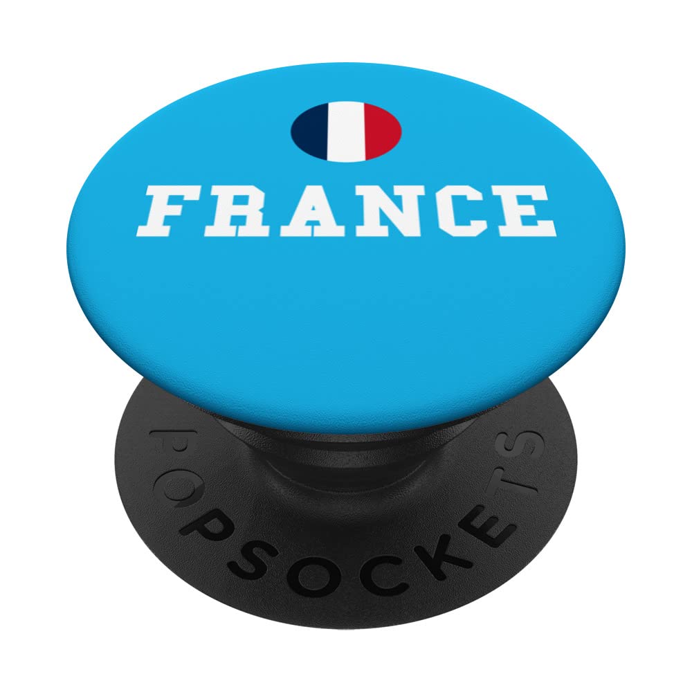 French Pride, France Travel, Love France, Paris France Flag PopSockets Swappable PopGrip