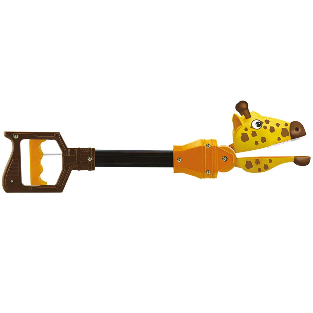 Pincher Pals - Giraffe from Deluxebase. Jumbo Sized Hand Grabber Toy for Kids. Fun claw toys that make fantastic safari gifts!