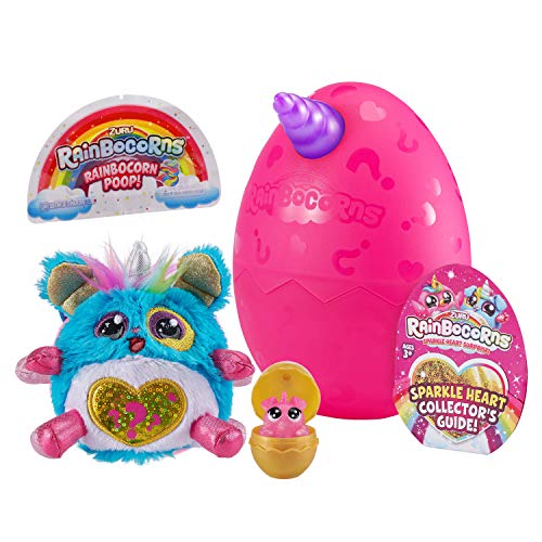 Rainbocorns Sparkle Heart Surprise Mystery Egg Plush by ZURU - Main Image