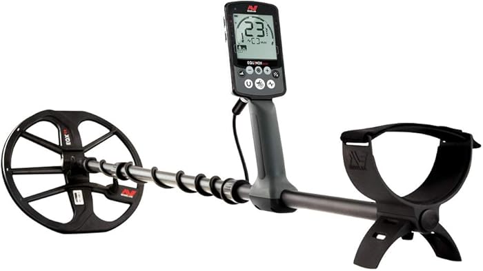 Minelab Equinox 600 Multi-IQ Metal Detector with EQX 11" Double D Smart Coil