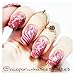 CICI&SISI Acrylic Nail Stamping Stamping Plate Set Jumbo 5-Set of 6 JUMBO Nail Art Konad Polish Stamping Manicure Accessories Kit All New Designs
