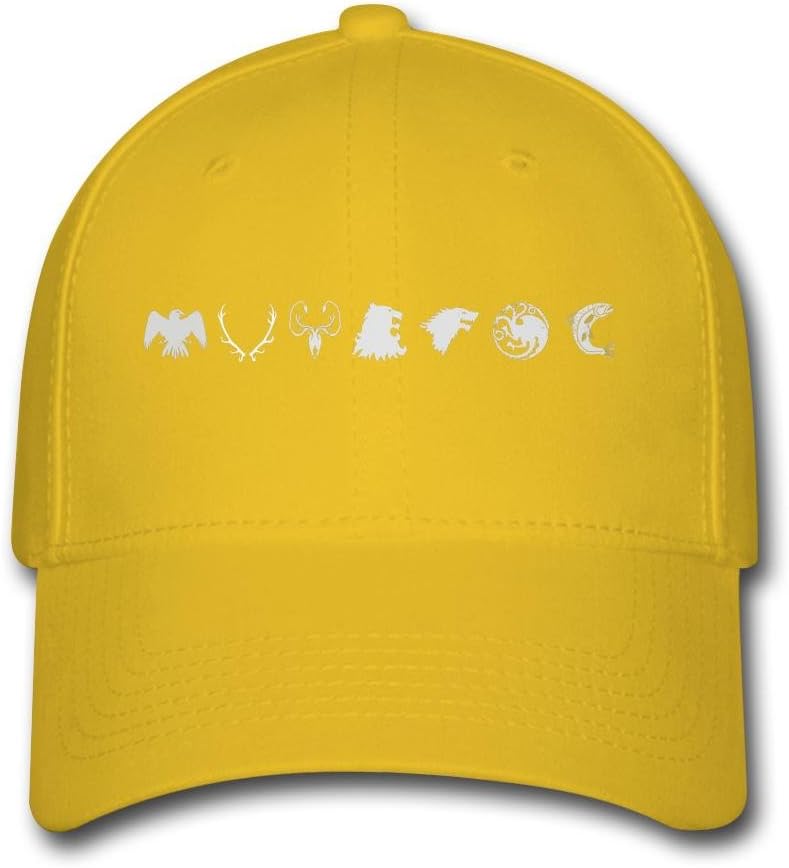 Men Women Unisex Adjustable Snapback Hats Game of Thrones 2016 Drama TV fan logo Baseball Cap