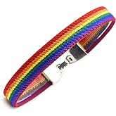 BDM Gay Pride, LGTBI, Lesbian, LGBT, Trans and Rainbow Bracelet. Choose Size