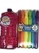 Play Day BUBBLE STICKS (set of 6 assorted colors)- Super Miracle Bubbles 100 Fl oz. Refill- Bundle