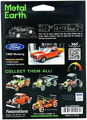 metal earth 1965 ford mustang