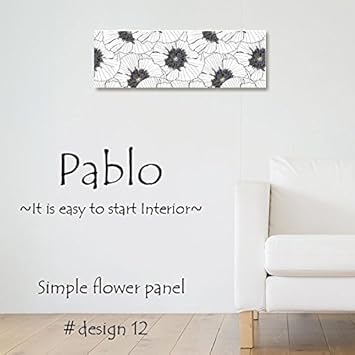 Amazon ファブリックパネル Pablo パブロ 花 柄 パンジー 朝顔 植物 Amazon ファブリックパネル Pablo パブロ 花 柄 パンジー 朝顔 植物