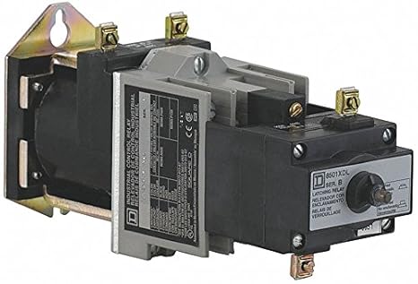 Square D 8501xdo40xdlv53 Latching Nema Style Control Relay 24vdc 10a 120 240 480 600v 5a 125 250v 10 Pins Electronic Relays Amazon Com Industrial Scientific