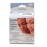 Godefroy Instant Eyebrow Tint Permanent Eyebrow Color Kit, Jet Black-1 kit
