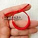 Newborn Infants And Small Children Soft Baby Men And Women Hand-Woven Red String Natal Simple Red String Bracelet Rope