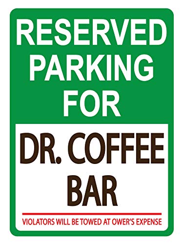 Custom Reserved Parking Sign - Personalized Parking Sign for Customers, Employees, Guests, Commercial Grade .04" Rust-Free Aluminum, 3M Reflective - High Intensity Prismatic (Hip), 18"x12"