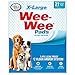 Four Paws Wee-Wee Superior Performance Unscented Extra-Large Pee Pads for Dogs & Puppies, Quilted Leak-Proof Dog Housebreaking Potty Training Floor Protection, 28
