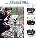 Dog Training Collar with Remote, Rechargeable Dog Shock Collar with 3 Training Modes, Beep, Vibration and Shock 1-100 Levels, 100% Waterproof 1800ft Shock Collar for Dogs Small, Medium and Large Sizethumb 1