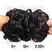 Beauty Angelbella Hair Bun Extension Synthetic Ponytail Wavy Curly Messy Hair Pieces Hairpiece for Women