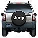 Yuanxi Electronics 17Inch Spare Tire Cover Canvas Car Truck SUV Camper for Jeep Liberty Wrangler Commander Compass Grand Cherokee Size XL R17 P265/75R16 255/75R17 (Diameter 31