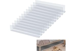 Loopunk 12Pcs Under Couch Blocker,Toy Blocker, Gap Bumper for Under Furniture, BPA Free Safe PVC, Stop Things Going Under Sof