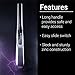Tesla Coil Lighters Multi Purpose USB Rechargeable Butane Free Windproof Electric Arc Lighter Black