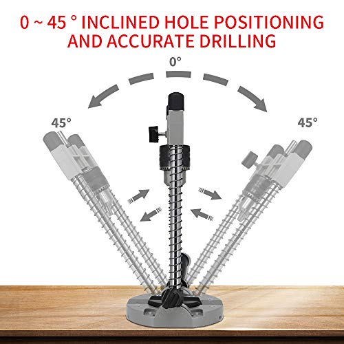 Drill Jig for Straight Holes Portable MultiAngle Drill Guide ower