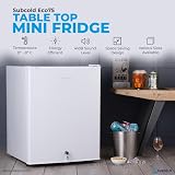 Subcold Eco75 Mini Fridge White 74L Table-Top 0-8C Lock Key view 5