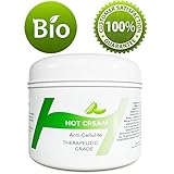 Anti-Cellulite Cream Fat Burning Hot Cream to Lose Weight - Slimming Cream for Belly Arms Legs & Butt - Skin Tightening Cream for Men and Women With 100% Natural Essential Oils Lavender and Rosemary