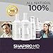 Hair Loss Shampoo and Conditioner | All-Natural DHT Blockers for Thinning Hair Developed by Dermatologists | Experience Healthier, Fuller & Thicker Looking Hair - Shapiro MD | 1-Month Supply