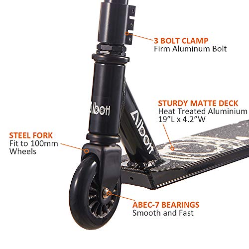 Albott Pro Stunt Scooter Complete Trick Scooters Aluminum Entry Level