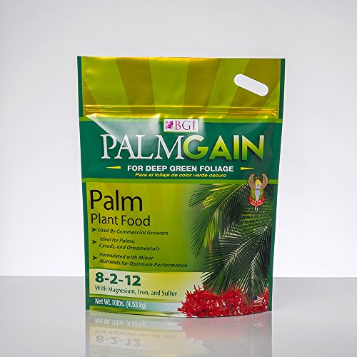 PALMGAIN 10lb Bag Palm Tree Fertilizer, Ferns, Cycads, Ixora