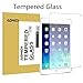 iPad Screen Protector, AOMIDI Tempered Glass Screen Protector for Apple iPad 2nd, iPad 3rd, iPad 4th, 0.3MM Thickness, 2.5D Round Edge, High Definition, 9H Hardness Protective Film (CLEAR, 1 Pack)