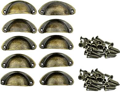 pyhot 10 Fix Vintage Antique Style shaker de cuisine porte de placard