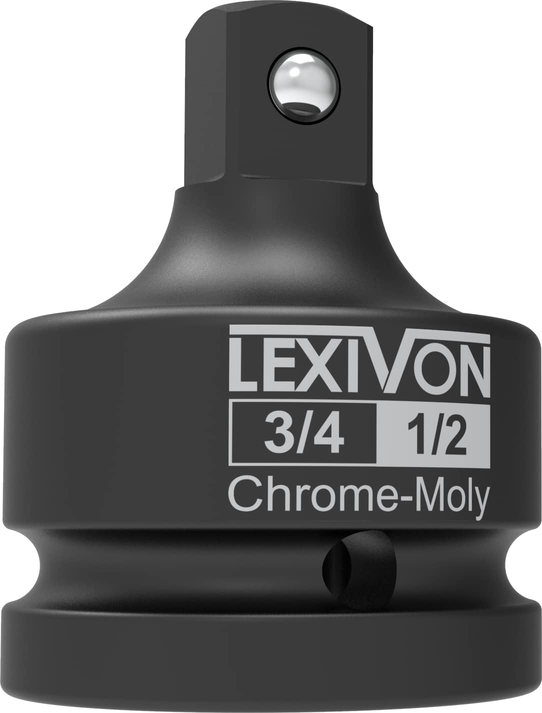 LEXIVON 3/4-Inch Impact Socket Adapter, 3/4" Female to 1/2" Male Reducer | 20mm to 12.5mm, Made of Premium Quality Chrome Vanadium Steel, Fully Impact Rated (LX-402)