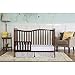 Dream On Me Chelsea 5-In-1 Convertible Crib In Espresso, JPMA Certified