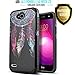 LG Fiesta 2 Phone Case, LG X Power 2 Case, LG Fiesta LTE Case, LG X Charge Case, Starshop [Shock Absorption] Impact Advanced Protective Phone Cover with [Premium HD Screen Protector] [Dream Catcher]