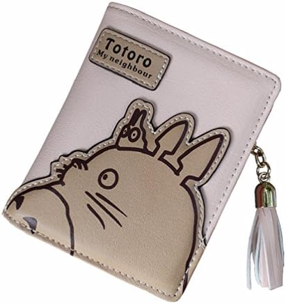Hayao Miyazaki Anime My Neighbor Totoro Cosplay Cartoon Women Girl Students Small Bi-fold Wallet Purse