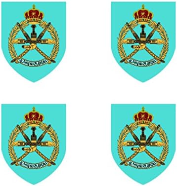 4X - 1.5" Royal Norwegian Air Force Roundel Sticker Die Cut Decal FA Vinyl