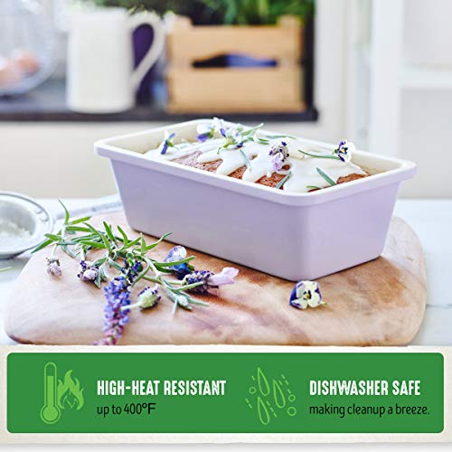 GreenLife Bakeware Healthy Ceramic Nonstick, Loaf Pan, 8.5" x 4.4