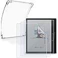 HUADU eBook Reader Screen Protector Compatible for Onyx Boox Go Color 7 Inch/Boox Leaf2/Leaf3, PET Screen Protective Film Anti Scratch High Definition and Soft Clear TPU Protective Case