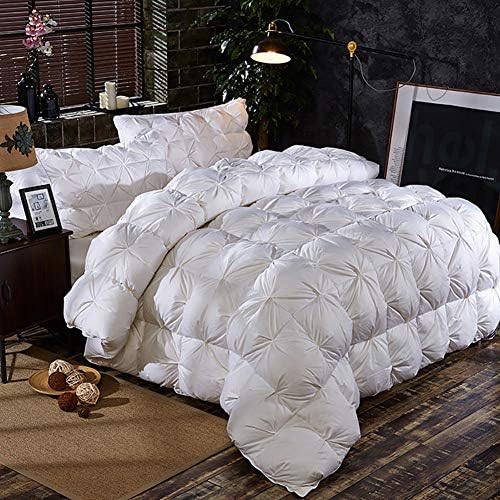 ナチュラルホワイトグースダウン羽毛布団 冬暖かい羽毛布団 クラシックねじれプロセス ロック羽 2 240cm 白 ふわふわと快適な 輸入