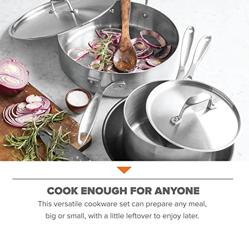 American Kitchen Make Enough for Leftovers Premium TriPly Stainless