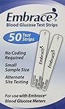 Omnis Health Embrace Blood Glucose Test Strips, 100ct (2-50ct Pack)
