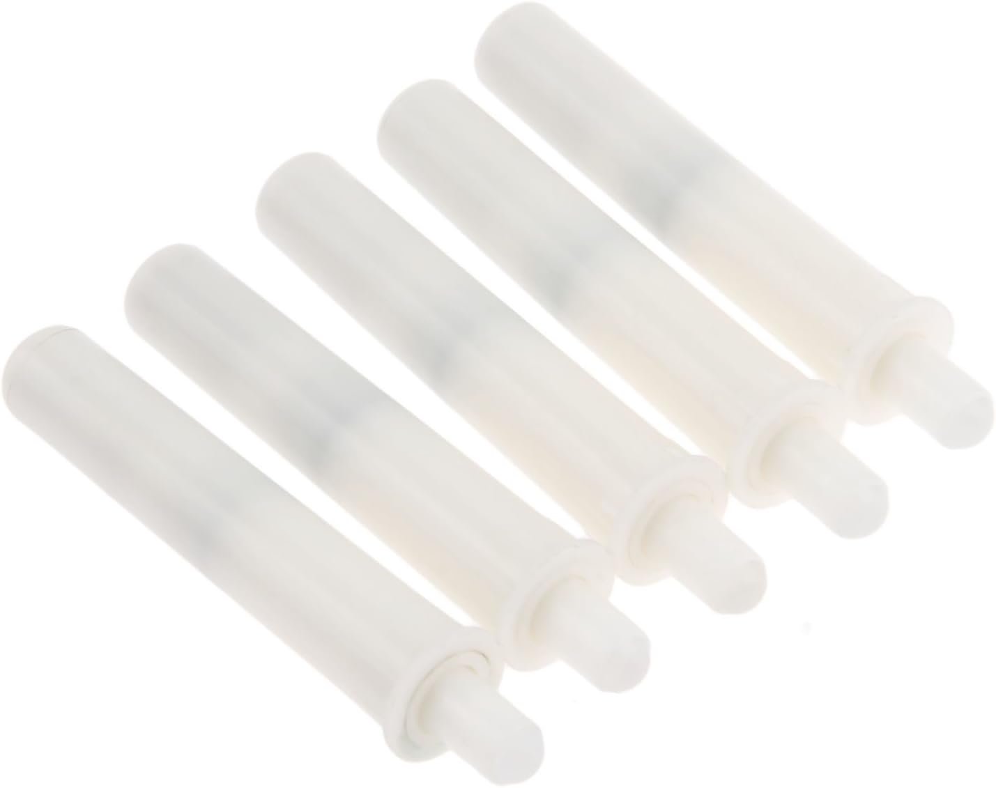 Mtsooning 10PCS Damper Buffers Home Push to Open,Soft Quiet Close Closer Silencer for Cabinet Door Drawer Furniture Hardware White