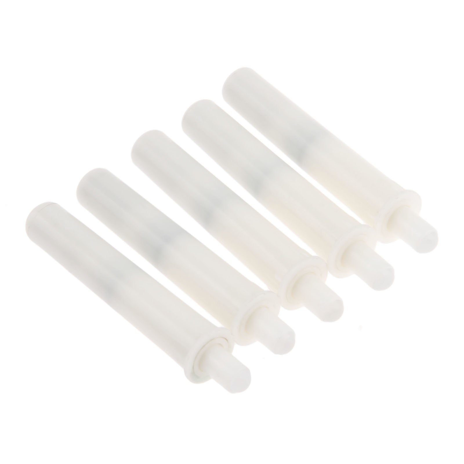 Mtsooning 10PCS Damper Buffers Home Push to Open,Soft Quiet Close Closer Silencer for Cabinet Door Drawer Furniture Hardware, White