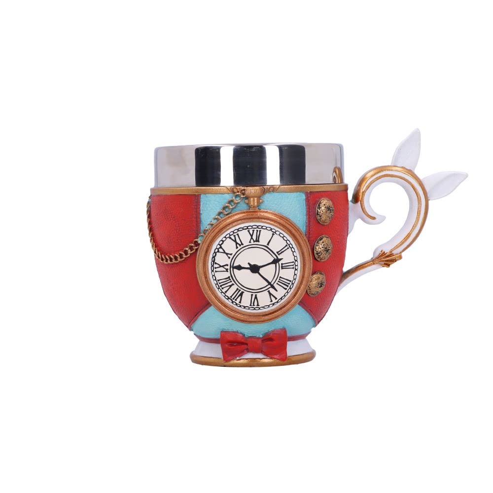 Nemesis Now Pinkys Up Rabbit Cup, 11cm, Red