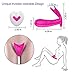 Wearable Wireless Remote Control G Spot Egg Vibrator,Clitoral Clit Dildo Silicone Vibrators for Women,Rechargeable Waterproof Clitoral G Spotter Stimulator,Adult Sex Toys for Women and Couples