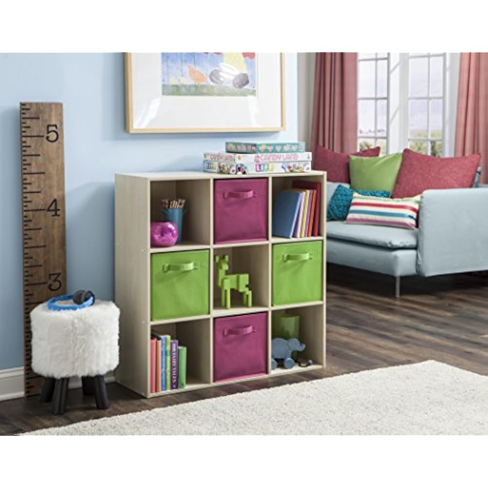 Closet Systems ClosetMaid 4177 Cubeicals Organizer, 9Cube, Birch Home