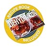 Gourmia-Food-Dehydrator-With-Touch-Digital-Temperature-Control-Ten-Drying-Trays-Plus-Beef-Jerky-Sausage-Hanging-Rack-Sleek-Design-Transparent-Window-Bonus-Cookbook-Black