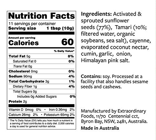 PIMP MY SALAD Vegan Spiced Sprouted Sunflower Seeds | Keto, Gluten Free, Paleo, Dairy-Free | Spicy & Crunchy Meal & Salad Toppers Made with Whole Food Ingredients | Eco Jar | 3.88 oz