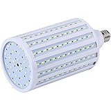 JacobsParts Huge Super Bright LED Corn Light Bulb 50W / 300W Equivalent 5000lm 216-Chip E26 Cool Daylight White 6000K