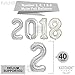 2020 Balloons for Graduation Decorations - Large, 40 Inches | SilverBlue 2020 Decorations Kit | Graduation Decorations 2020 | Great For Graduation Decorations Party, Happy New Years Even Celebrations