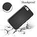 MoboZx iPhone 5S Case, iPhone SE Case, [Premium Texture] Dual-Layer [Rugged PC + Flexible TPU] Slim Protective Grippery Heavy-Duty Scratch-Resistant Shockproof Bumper for Apple iPhone SE/5/5S (Black)